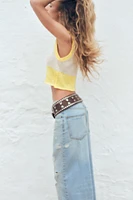 KNIT CROP TOP
