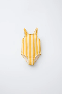 CASA LAWA © X ZARA KIDS STRIPED SWIMSUIT
