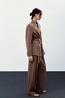 BELTED BLAZER