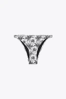 PALM TREE PRINT BIKINI BOTTOMS
