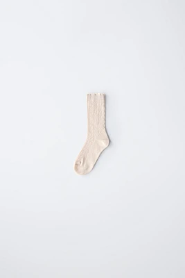 OPENWORK KNIT SOCKS