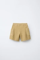 SHORT EN MAILLE