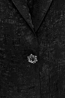 WRINKLED ORGANZA BLAZER