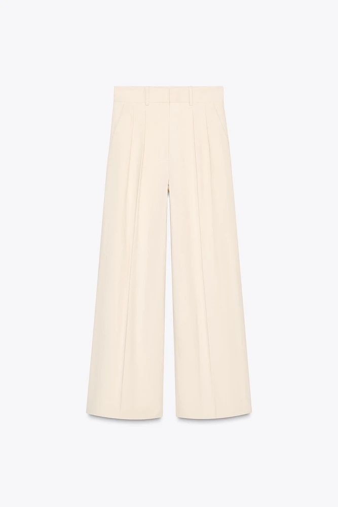 PANTALON À PINCES COLLECTION ZW