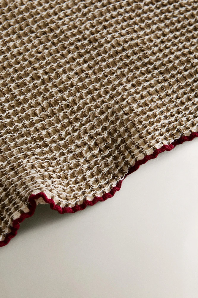 TORCHON DOUBLE TISSU
