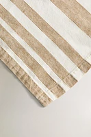 STRIPED LINEN TABLECLOTH
