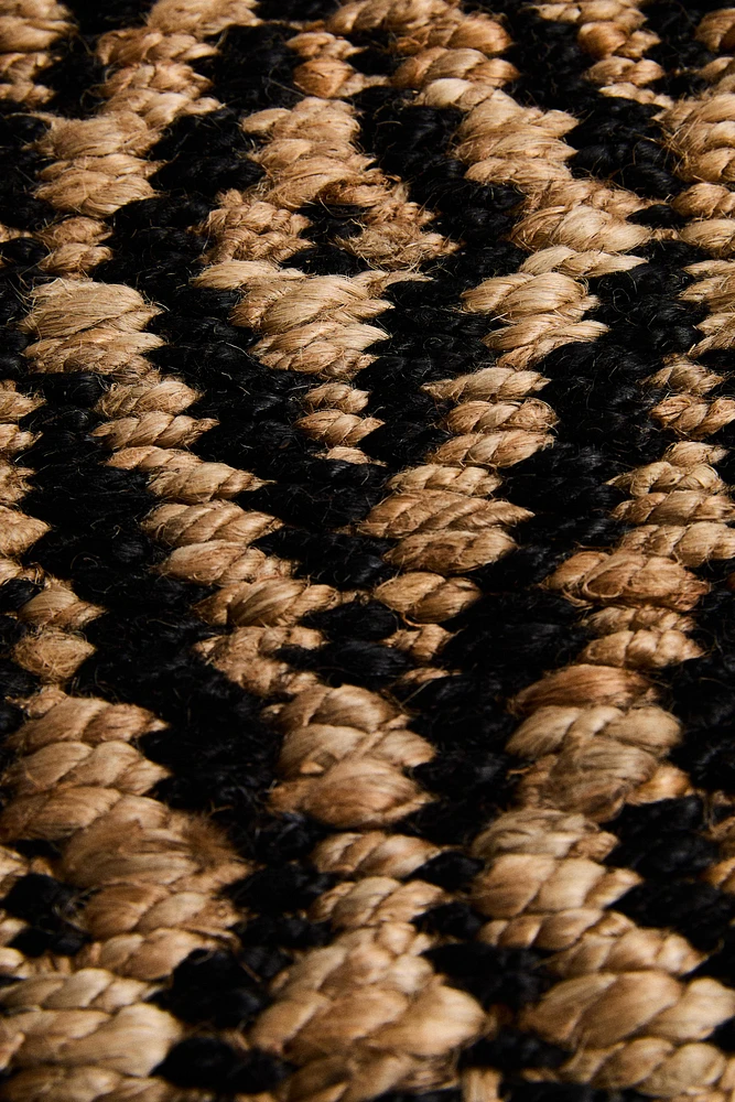 DIAMONDS JUTE AREA RUG