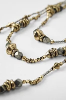 LOT DE 3 COLLIERS KATE MOSS X ZARA