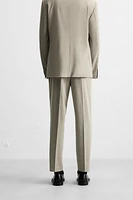 PANTALON DE COSTUME STRUCTURÉ