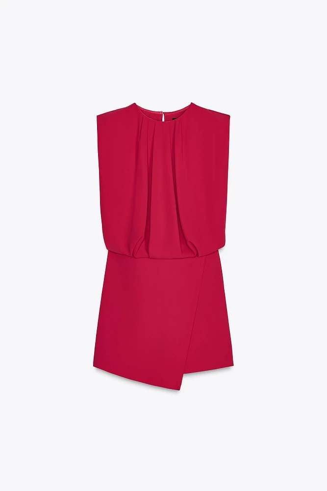 SLEEVELESS SHORT JUMPSUIT