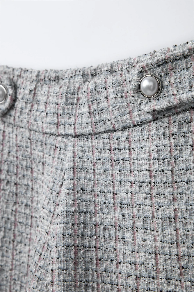 SHORT À TEXTURE