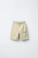 ENSEMBLE INTERLOCK T-SHIRT ET BERMUDA