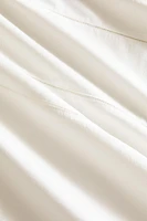 CHILDREN'S POPLIN FLAT SHEET WITH HEMSTITCHING