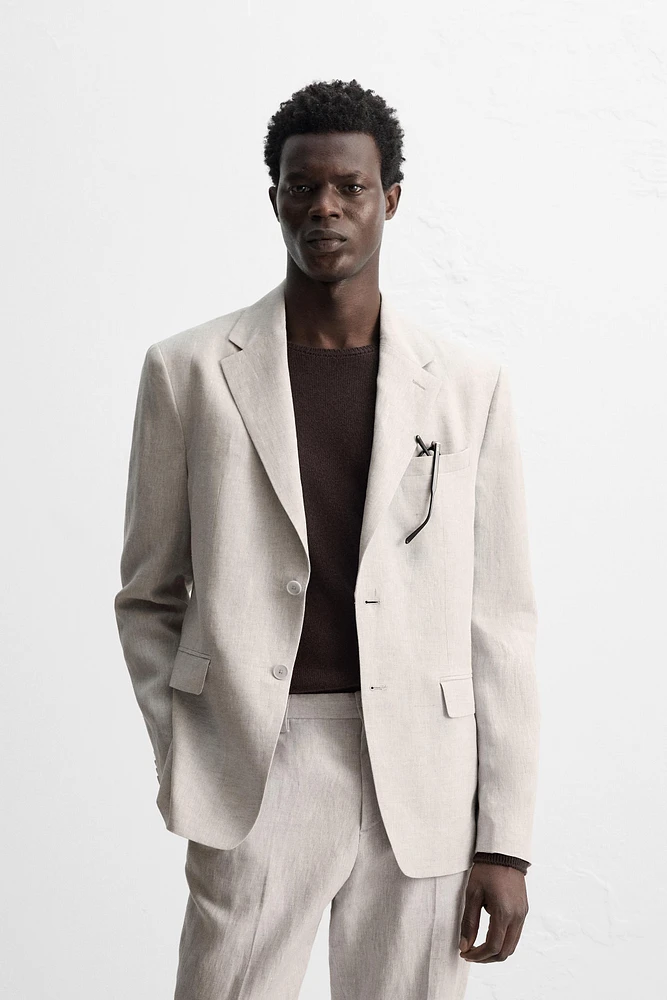BLAZER COSTUME 100 % LIN