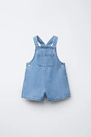 SALOPETTE COURTE EN DENIM