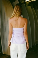 TOP À RAYURES BANDEAU