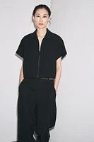 ZW COLLECTION CROPPED JACKET