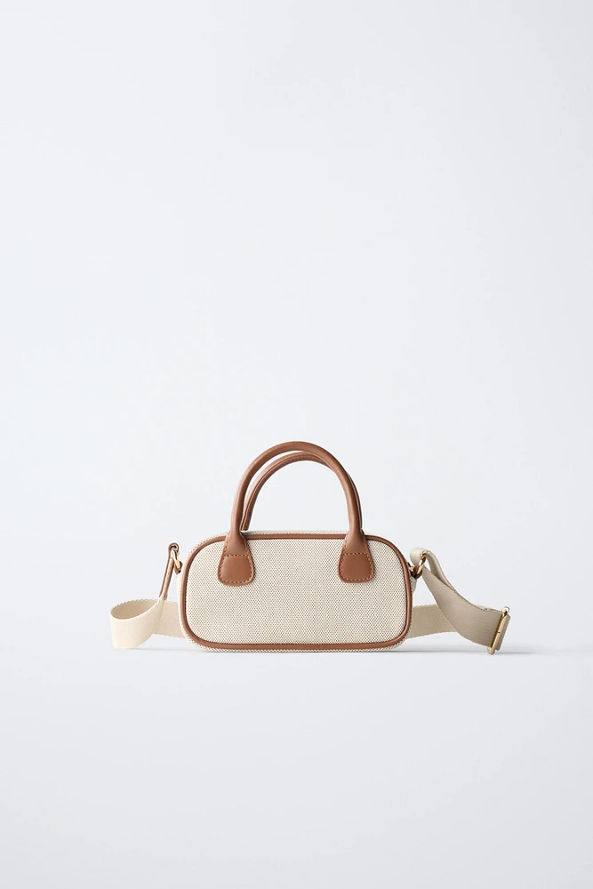 MINI BOWLING CROSSBODY BAG