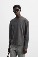 T-SHIRT EN COTON ET CHANVRE