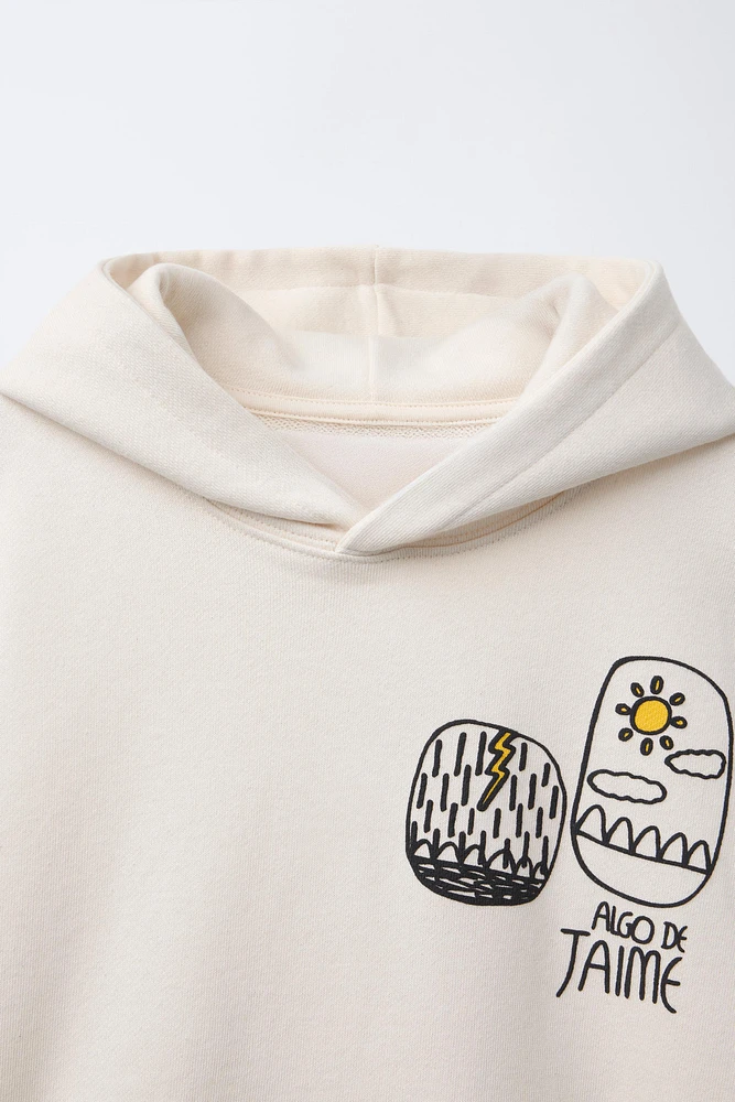 ALGO DE JAIME © SUN PRINT SWEATSHIRT