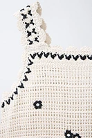 FLORAL KNIT DRESS