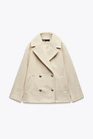 SEMILONG BOUCLÉ COAT