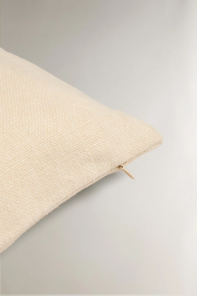 HOUSSE DE COUSSIN UNIE LIN