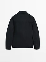 100% linen jacket with pockets