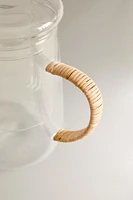 INFUSER GLASS MUG