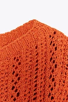 KNIT CROP TOP
