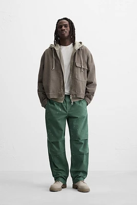 WASHED BOXY FIT JACKET