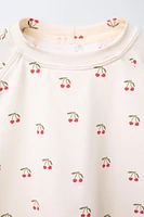 CHERRY SWIM SHIRT