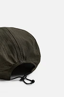 CASQUETTE TECHNIQUE À VISIÈRE PLATE