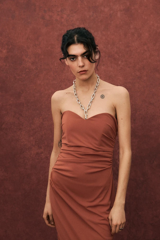 ROBE MI-LONGUE BUStier