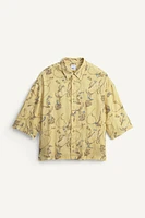 CHEMISE IMPRIMÉE BRODÉE ÉDITION LIMITÉE
