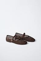 OPENWORK BALLET FLATS