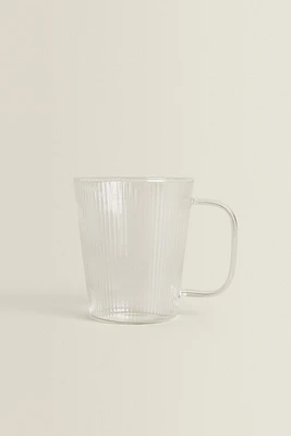 MUG BOROSILICATE LIGNES