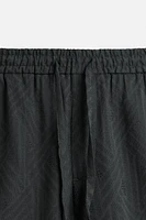 BERMUDA JACQUARD GÉOMÉTRIQUE