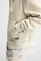 CORDUROY PADDED JACKET