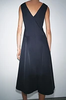 ZW COLLECTION ZIPPER MIDI DRESS