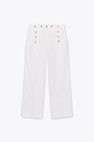 BUTTONED PANTS ZW COLLECTION