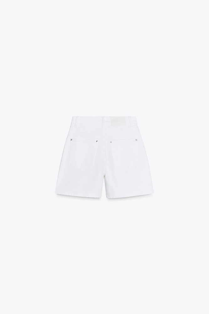 SHORT Z1975 MOM FIT TAILLE HAUTE