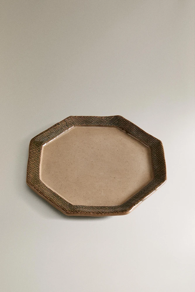 CERAMIC DESSERT PLATE