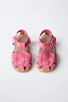 BAREFOOT LEATHER FISHERMAN SANDALS