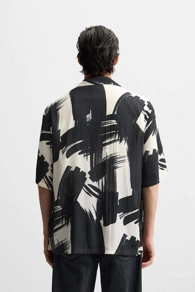 ABSTRACT PRINT SHIRT