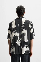 ABSTRACT PRINT SHIRT