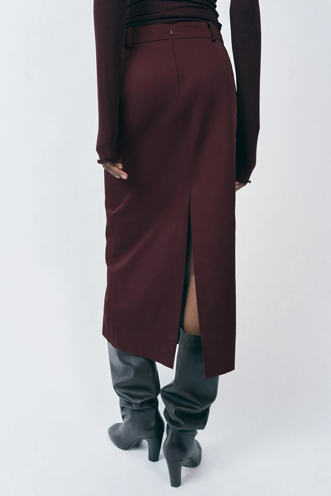 ZW COLLECTION SLIT PENCIL SKIRT