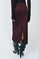 ZW COLLECTION SLIT PENCIL SKIRT