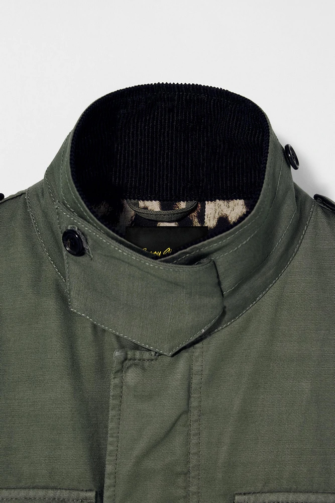 PARKA DÉLAVÉE BOBBY GILLESPIE X ZARA