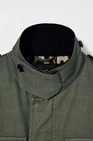 PARKA DÉLAVÉE BOBBY GILLESPIE X ZARA